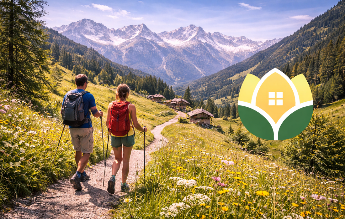 Wandelen in de Alpen