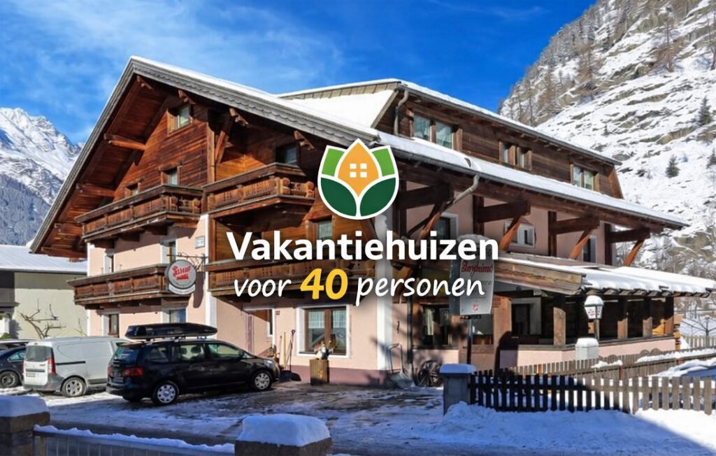 vakantiehuizen voor 40 personen