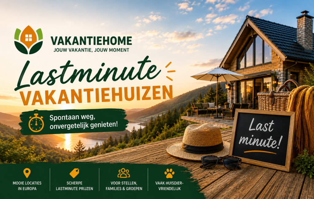 lastminute vakantiehuizen