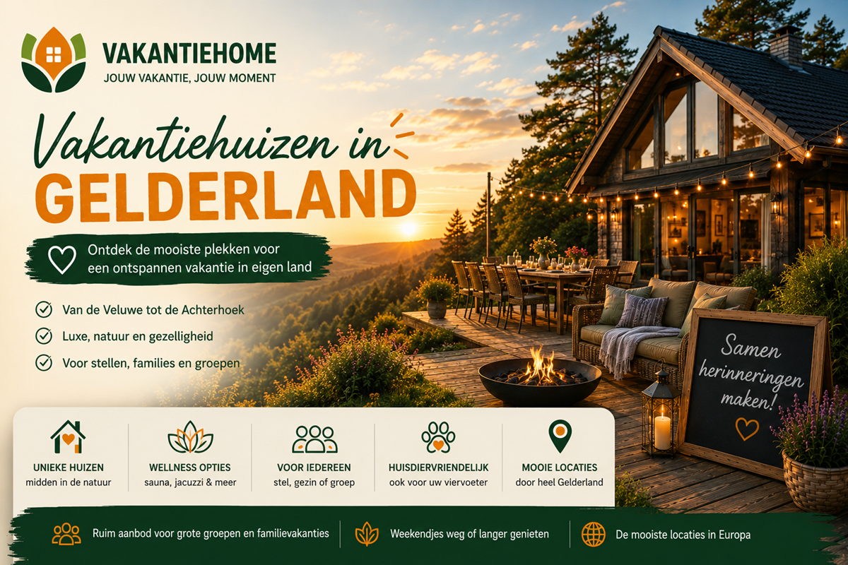 vakantiehuizen in gelderland