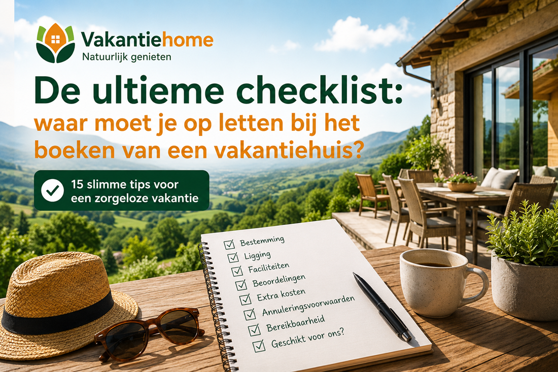 De ultieme checklist op vakantie